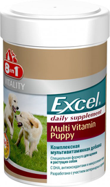 Мультивітамінний комплекс 8in1 Excel Multi Vit-Puppy для цуценят таблетки 100 шт