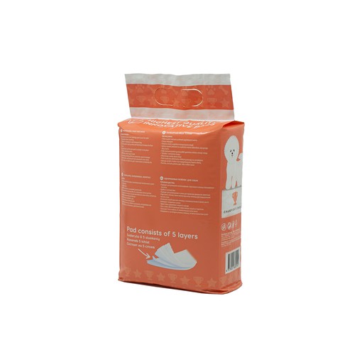 Misoko&Co Одноразові пелюшки для собак з ароматом персика (цуценята та кісточки), 60*90 см, 10 шт