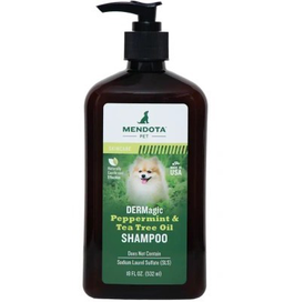 DERMagic Peppermint & Tea Tree Oil Shampoo Шампунь для собак з маслом м'яти та чайного дерева