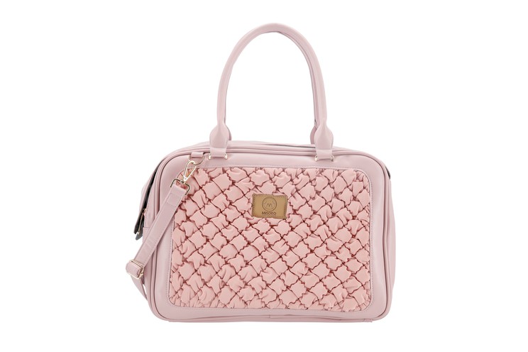 MISOKO&CO дорожня сумка для домашніх тварин, 40 x 19.5 x 30 см, рожева