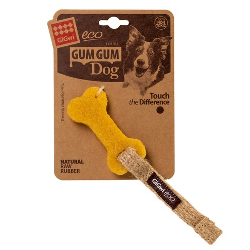 GiGwi Gum gumІграшка для собак Маленька кістка каучук, 9 см