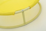 Складаний лежак для домашніх тварин MISOKO Pet bed round, 45x45x22 cm, yellow