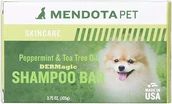 DERMagic Organic Shampoo Bar PEPPERMINT & TEA TREE OIL органічний шампунь з маслом м'яти і чайного дерева в брикеті, 105 г