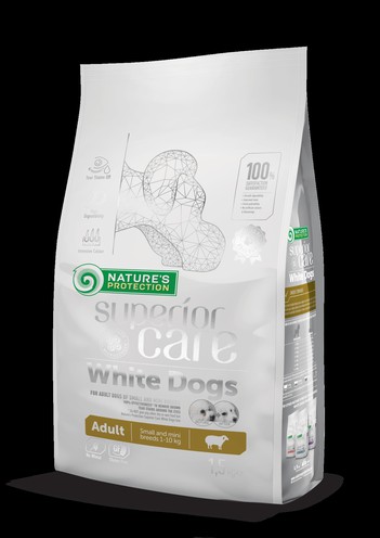 NP Superior Care White Dogs Adult Small and Mini Breeds 1.5кг