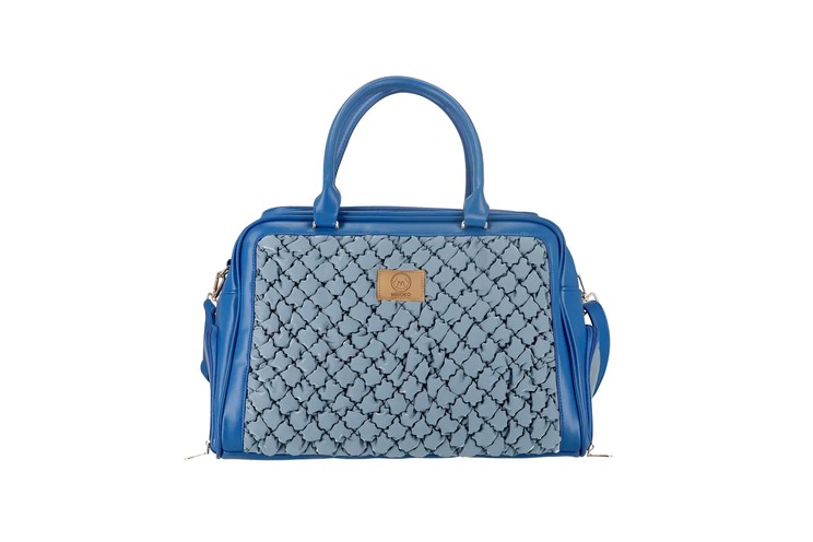 MISOKO&CO дорожня сумка для домашніх тварин, 45 x 20 x 30 см, синя