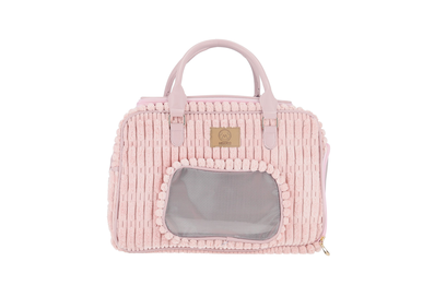 MISOKO&CO дорожня сумка для домашніх тварин, 41.5 x 23 x 28 см, рожева