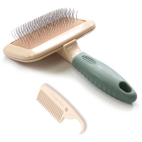 DoggyMan BS Slicker Brush - пуходерка-слікер для собак і котів