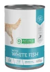 Вологий корм для дорослих собак з білою рибою Nature's Protection with White Fish 400 г