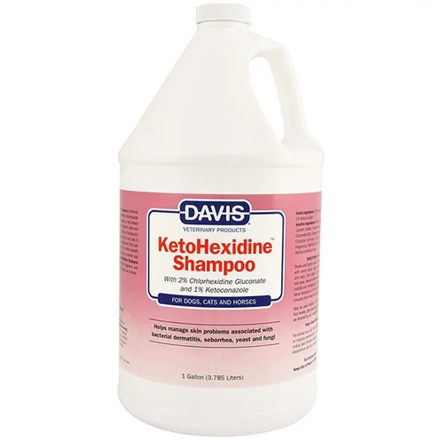 Davis KetoHexidine Shampoo, шампунь для собак та котів із захворюваннями шкіри