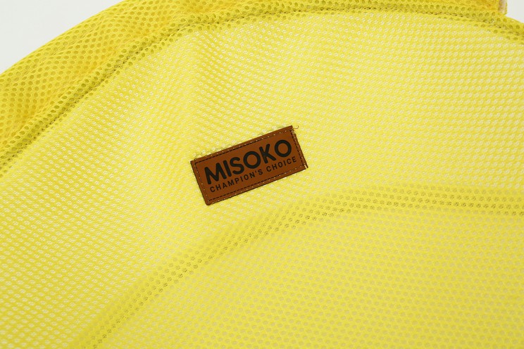 Складаний лежак для домашніх тварин MISOKO Pet bed round, 45x45x22 cm, yellow