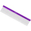 Madan Professional Light Comb 19cm - професійний, легкий гребінець з алюмінієвою ручкою, крок 3 мм / штифти 3,5 см