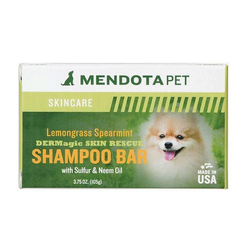 DERMagic Skin Rescue Shampoo Bar Lemongrass/Spearmint лікувальний твердий шампунь для собак