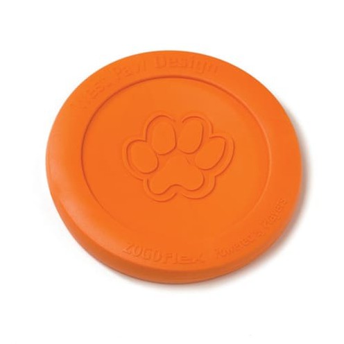 Іграшка для собак WestPaw Zisc Tangerine/Зіск фрісбі оранжева