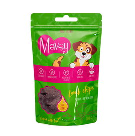 Mavsy-lamb chips,чіпси з м'яса ягня для собак, 100 г