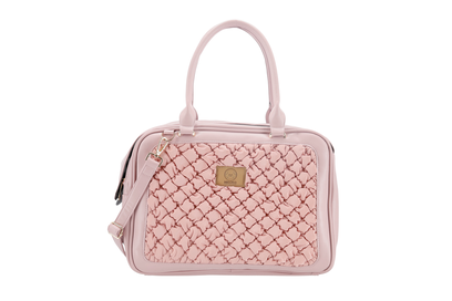 MISOKO&CO дорожня сумка для домашніх тварин, 40 x 19.5 x 30 см, рожева