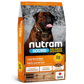 Сухий корм S8 Nutram Sound Balanced Wellness Large Breed для дорослих собак великих порід, з куркою