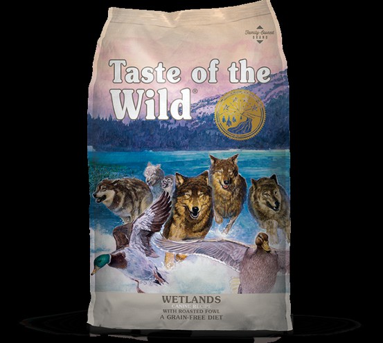 Сухий корм Taste of the Wild Wetlands Canine Formula з качкою і перепілкою для собак всіх порід