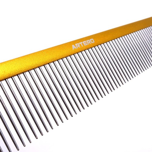 Металевий гребінь для собак Artero Giant Golden Comb Nature Collection