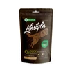 Ласощі для собак, скибочки качки з морською капустою, Nature's Protection Lifestyle snack for dogs soft duck dices with seaweed, 75г