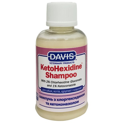 Davis KetoHexidine Shampoo, шампунь для собак та котів із захворюваннями шкіри