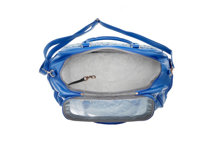 MISOKO&CO дорожня сумка для домашніх тварин, 45 x 20 x 30 см, синя