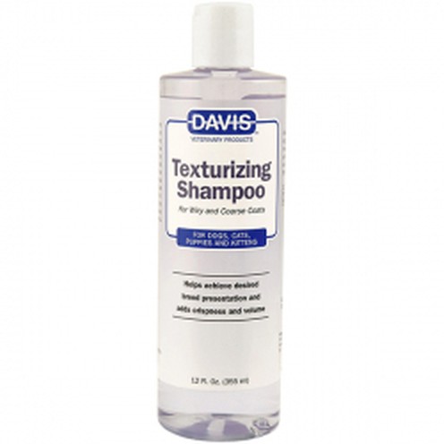 Davis Texturizing Shampoo, шампунь для жорсткої та об`ємної шерсті у собак та котів, концентрат