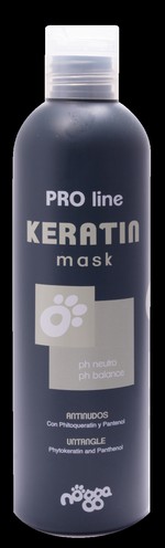 Маска для відновлення пошкодженої шерсті Keratin Mask 250мл