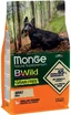 Сухий беззерновий корм Monge Dog Be Wild Gr.Free Mini для собак малих порід, з качкою, 2.5 кг