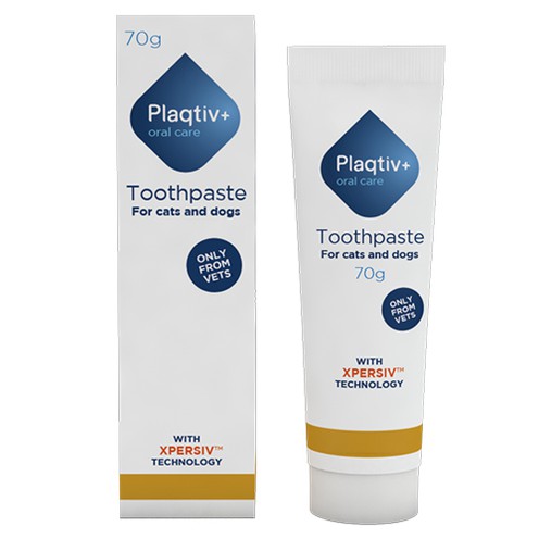 Зубна паста для гігієни ротової порожнини собак та котів Plaqtiv+ Toothpaste