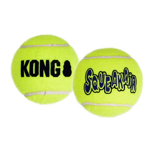 Іграшка KONG AirDog Squeakair Ball повітряний тенісний м’яч для собак мініатюрних порід, XS - 3 шт